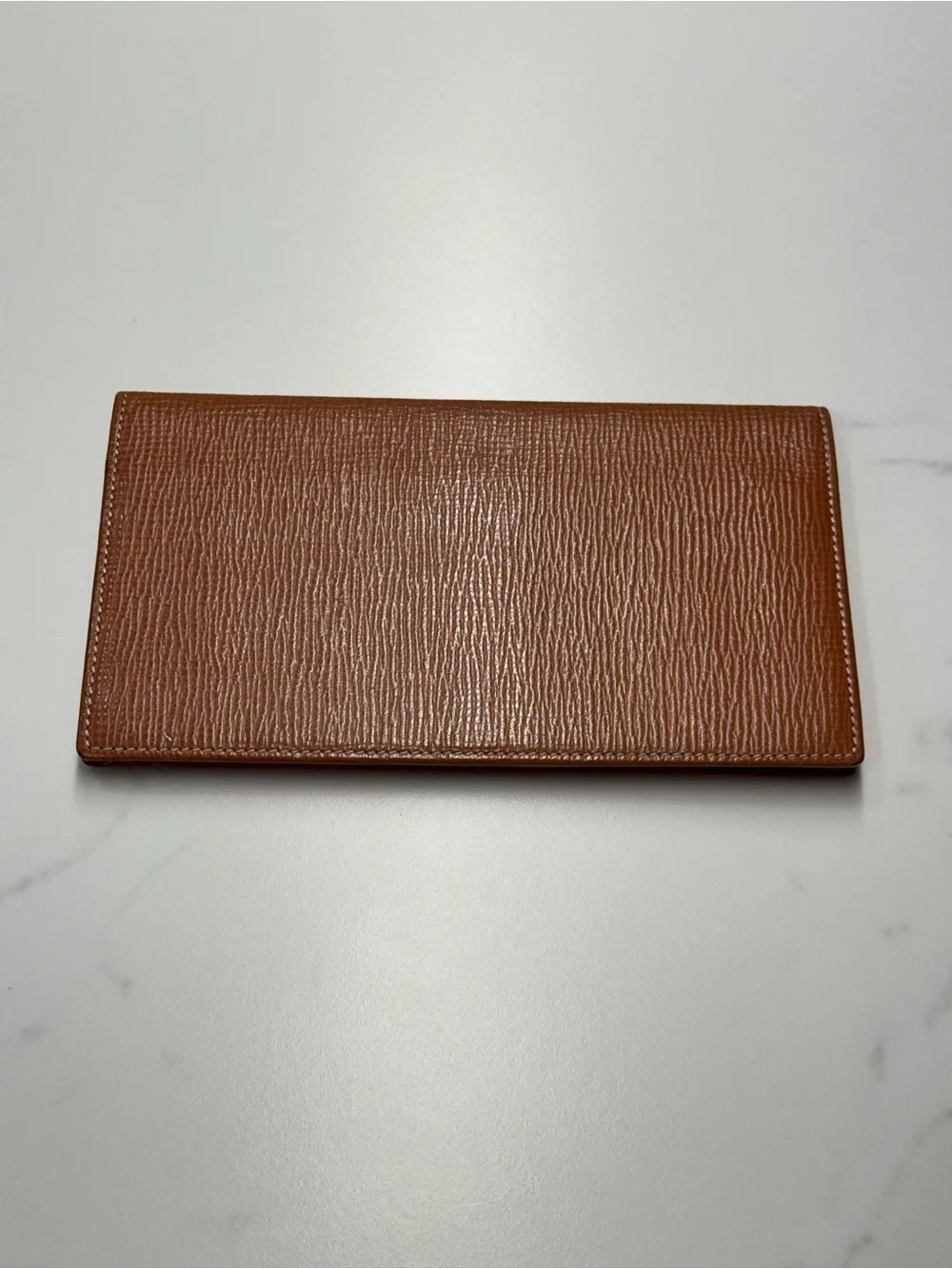 Loewe Madrid Classic Brown Textured Wallet Refined Organizer + Dust Bag + COA